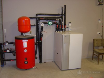 Geothermal Heat Pump with Small Tank
